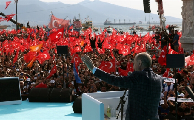 Cumhurbaşkanı Erdoğan: "Bu öyle bir masa ki, 7 ayağı birbirine dolaştı"
