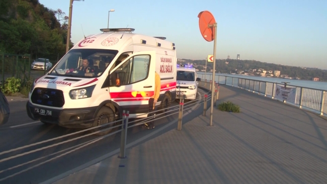Beykoz’da iki araç kafa kafaya çarpıştı