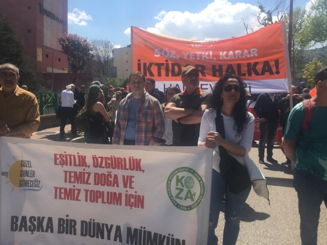 1 Mayıs Bursa'da da kutlanıyor