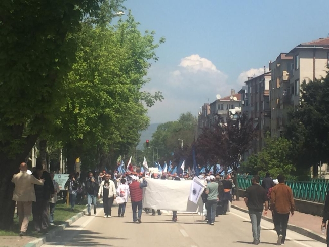 1 Mayıs Bursa'da da kutlanıyor