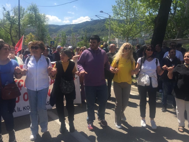 1 Mayıs Bursa'da da kutlanıyor
