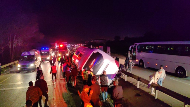 Bursa'da otobüs kazasındaki ölü sayısı güncellendi