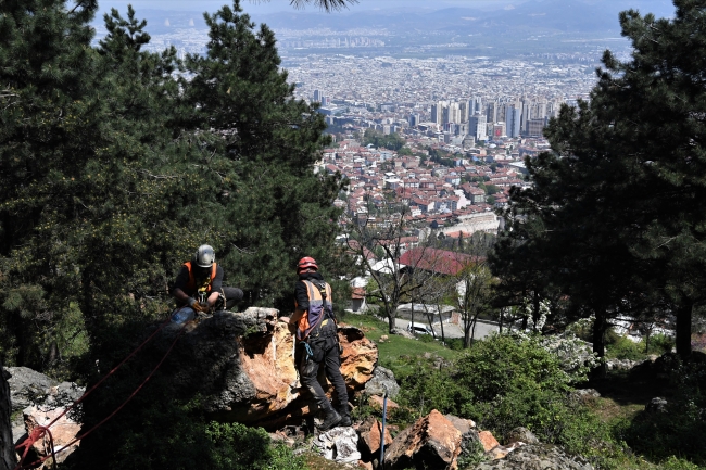 Şehri tehdit eden tehlike ortalıktan kaldırıldı