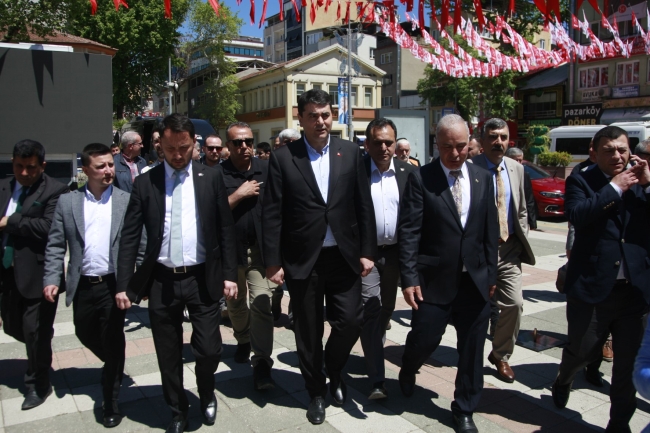 DP Genel Başkanı Uysal Orhangazi’de konuştu