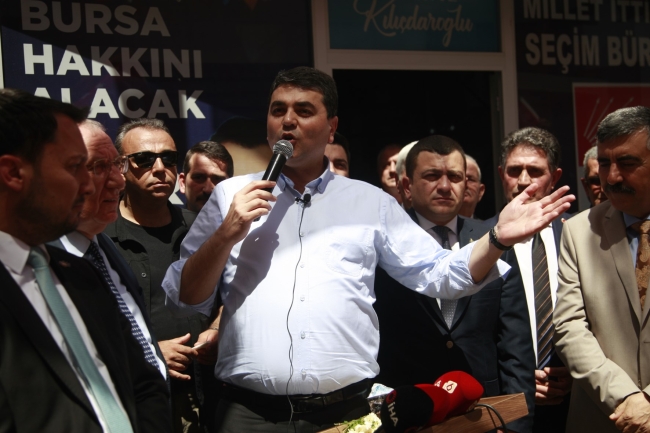 DP Genel Başkanı Uysal Orhangazi’de konuştu