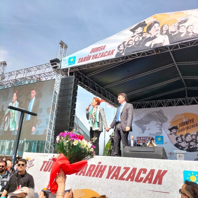 Meral Akşener Bursa'da konuştu