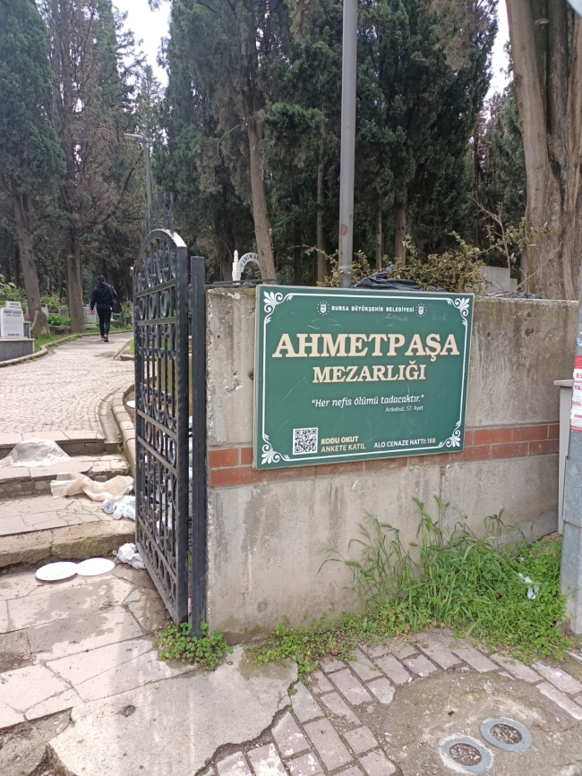 Çöplük değil mezarlık! Bunu yapana yazıklar olsun!