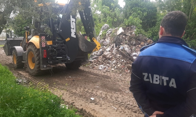 Kaçak döküme denetimler sıklaştırıldı