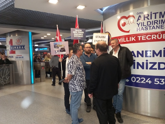 Özdağ, Bursa Fomara'ya metroyla geldi