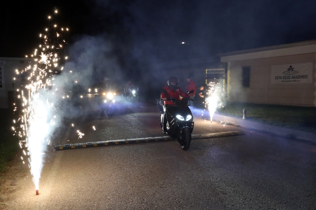 Togg'dan bir ilk daha! bu sefer de drift attı