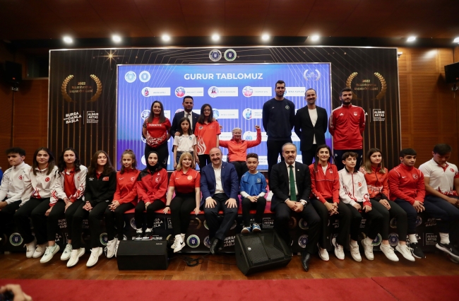Bursa Büyükşehir'in sporda gurur tablosu