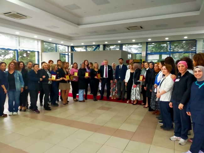 Bursa'da hemşirelere mehteran sürprizi