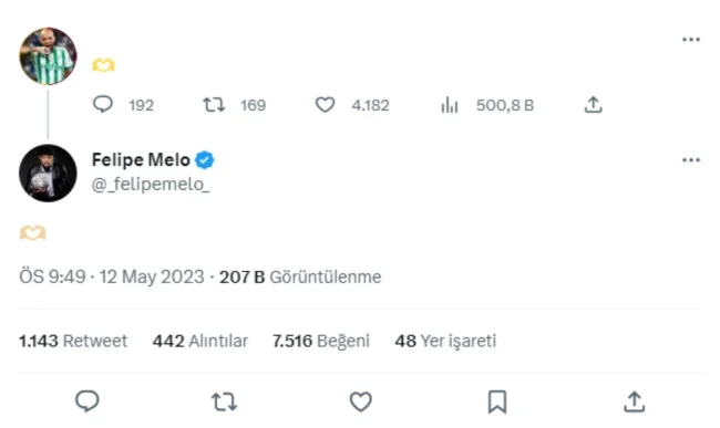 Eski Galatasaraylı Melo da seçim öncesi akıma katıldı