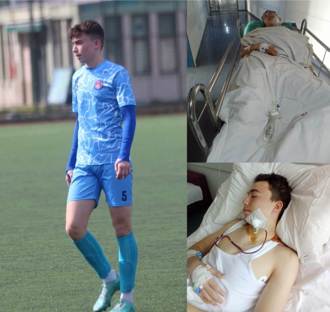 Bursa'da genç sporcuya sahada dehşeti yaşattı!