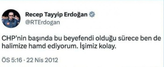 11 sene önceki paylaşımı gündem oldu