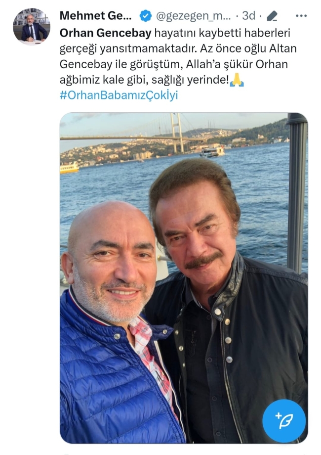 Orhan Gencebay öldü mü?