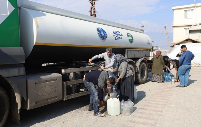 Büyükşehir’in Hatay mesaisi sürüyor