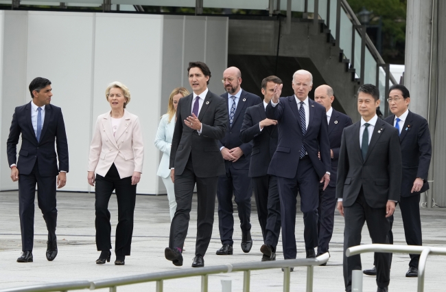 G7 Liderler Zirvesi Japonya'da başladı
