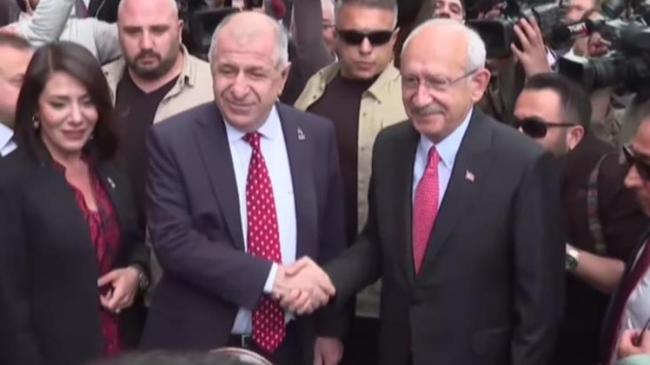 Kemal Kılıçdaroğlu ve Ümit Özdağ'ın görüşmesi başladı