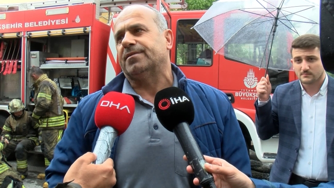 Otomobil tamirhanesinde yangın! 1 yaralı 