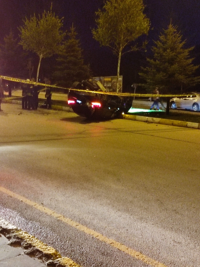 Erzurum’da trafik kazası: 3 yaralı