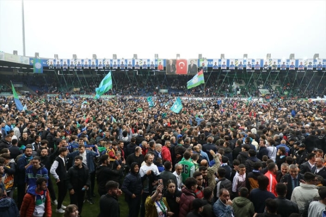 Rizespor'un Süper Lig sevinci