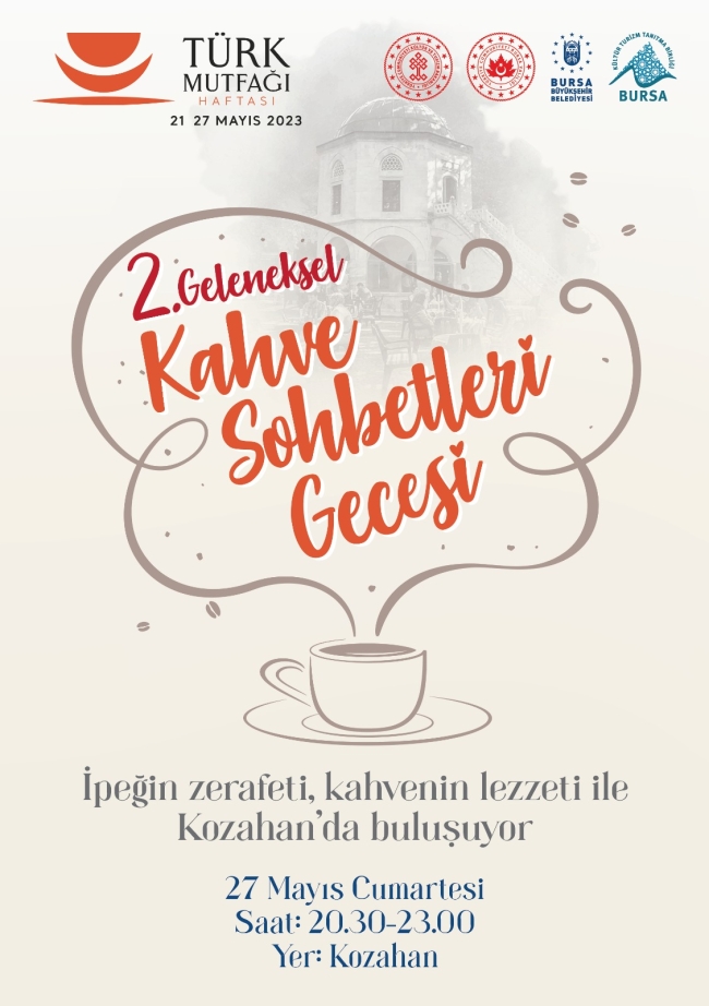 Kozahan'da kahve sohbetleri