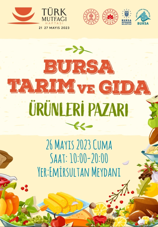 Emirsultan’da Tarım ve Gıda Ürünleri Pazarı 26 Mayıs'ta