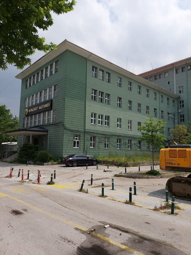 Memleket Hastanesi'nde yıkım başlıyor