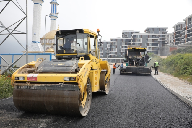 Hisartepe'de ulaşımın kalitesi Gemlik Belediyesi ile artıyor