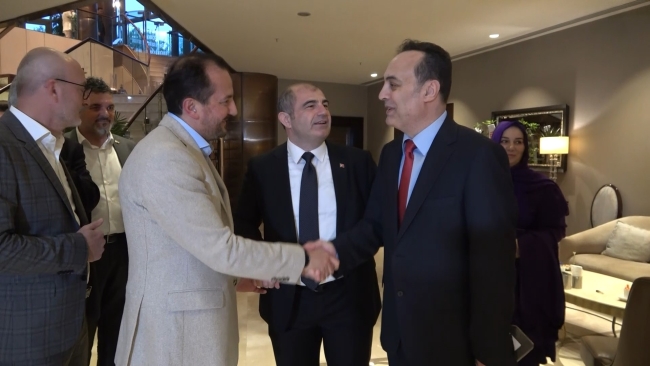 Genç çiftin düğünü siyasileri biraraya getirdi