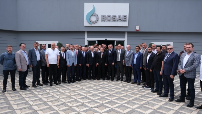 Bakan Varank BOSAB’da iş dünyasıyla buluştu