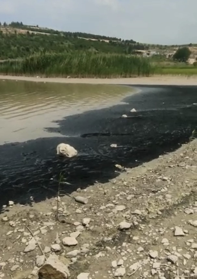 Bursa'da Boğazköy Barajı siyaha büründü