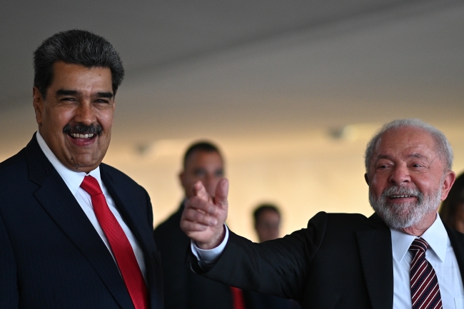 Nicolas Maduro’dan Brezilya’ya ilk ziyaret