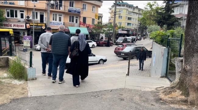 Bursalı sürücülerin kabusu merdiven!