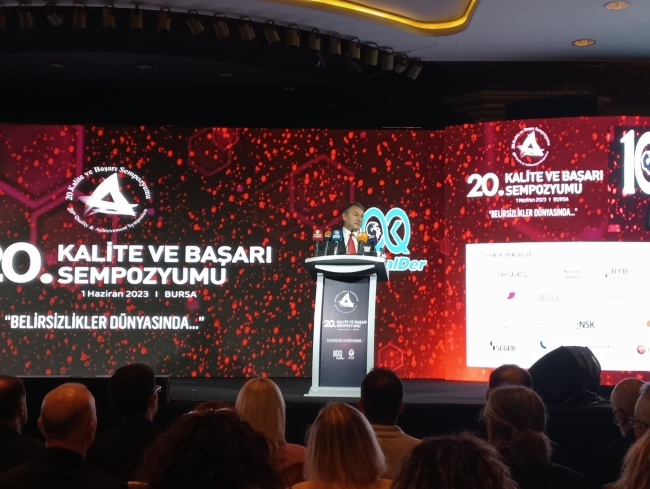 Bursa'da 20. Kalite ve Başarı Sempozyumu