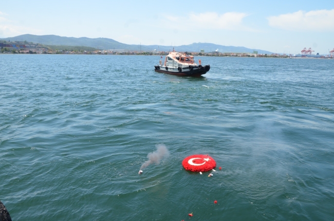 Gemport'ta Kılavuz Kaptanlar Haftası ve Meslek Şehitlerini Anma töreni yapıldı