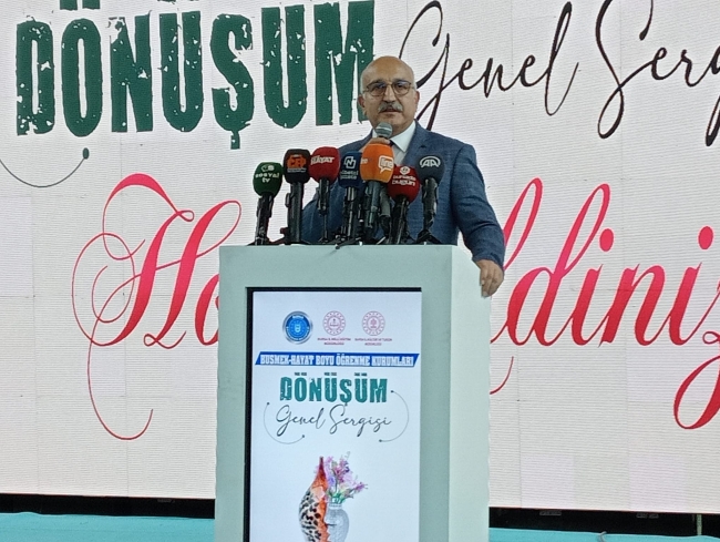 BUSMEK Geleneksel Sergisi'nde coşkulu açılış