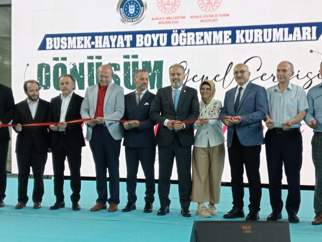 BUSMEK Geleneksel Sergisi'nde coşkulu açılış