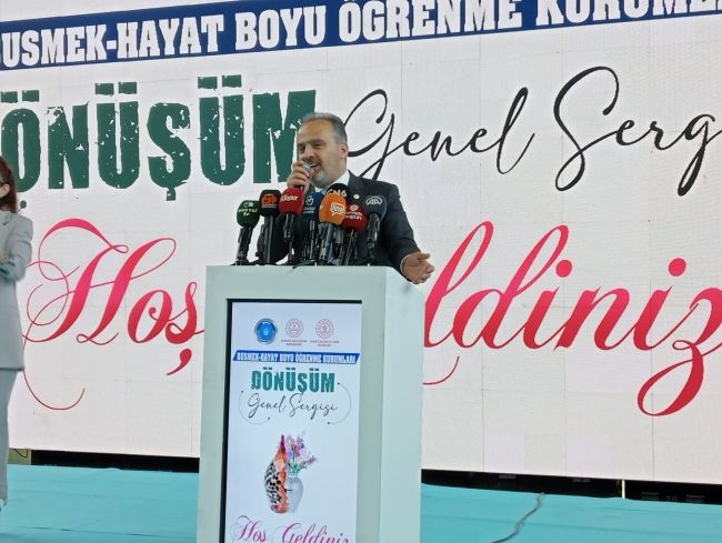 BUSMEK Geleneksel Sergisi'nde coşkulu açılış