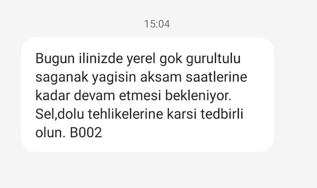 AFAD'dan Bursa'ya uyarı!