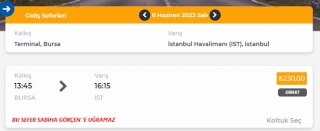 BBBUS otobüslerine zam geldi!