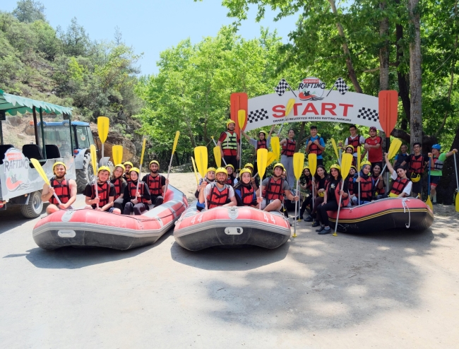 18 bin nüfuslu Orhaneli, iki yılda 15 bin rafting tutkununu ağırladı
