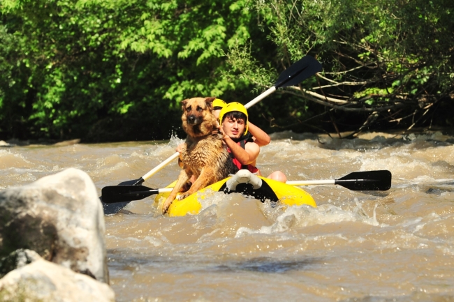18 bin nüfuslu Orhaneli, iki yılda 15 bin rafting tutkununu ağırladı