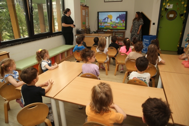 Nilüferli çocuklara çevre eğitimi