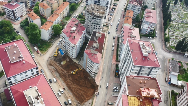 Temel kazısında toprak kaydı