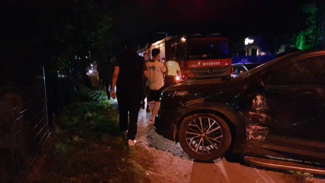 Cip ile çarpışan panelvan devrildi: 2 yaralı