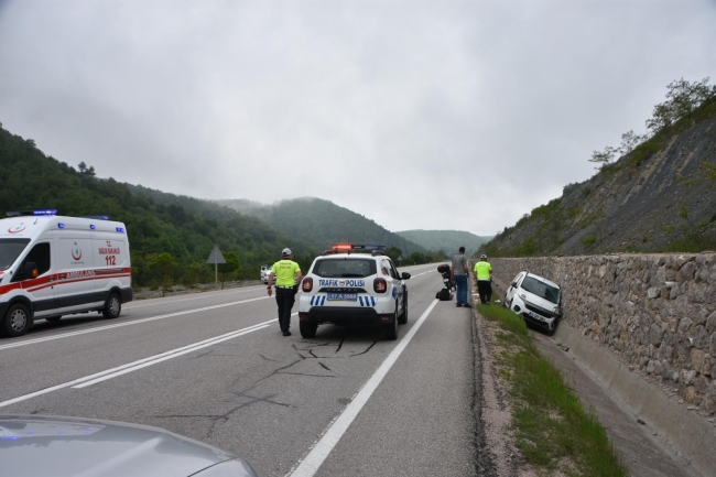 Sinop’ta trafik kazası: 2’si çocuk 4 yaralı