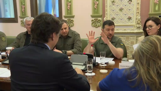 Kanada Başbakanı Trudeau, Kiev’de