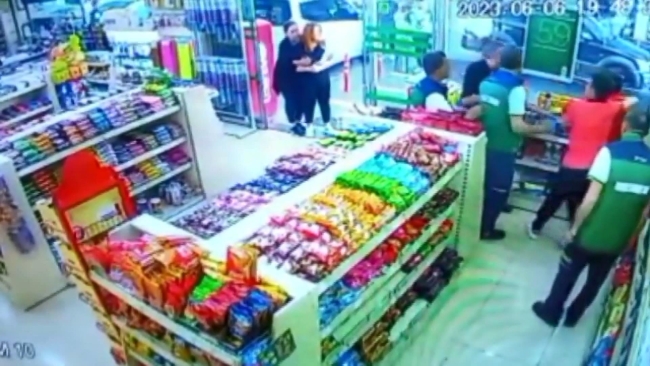 Akaryakıt istasyonunda pompalı dehşet